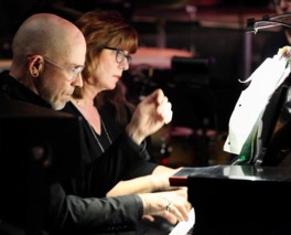 Guy Few and Bonnie Nicholson Piano Duet. Copyright © 2024 Stephen Nicholson